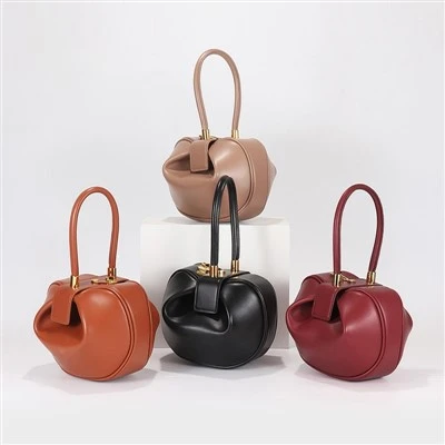 Mini Sac Seau Orange Avec Poignée
