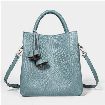 Sac à bandoulière seau en cuir de créateur pour femme